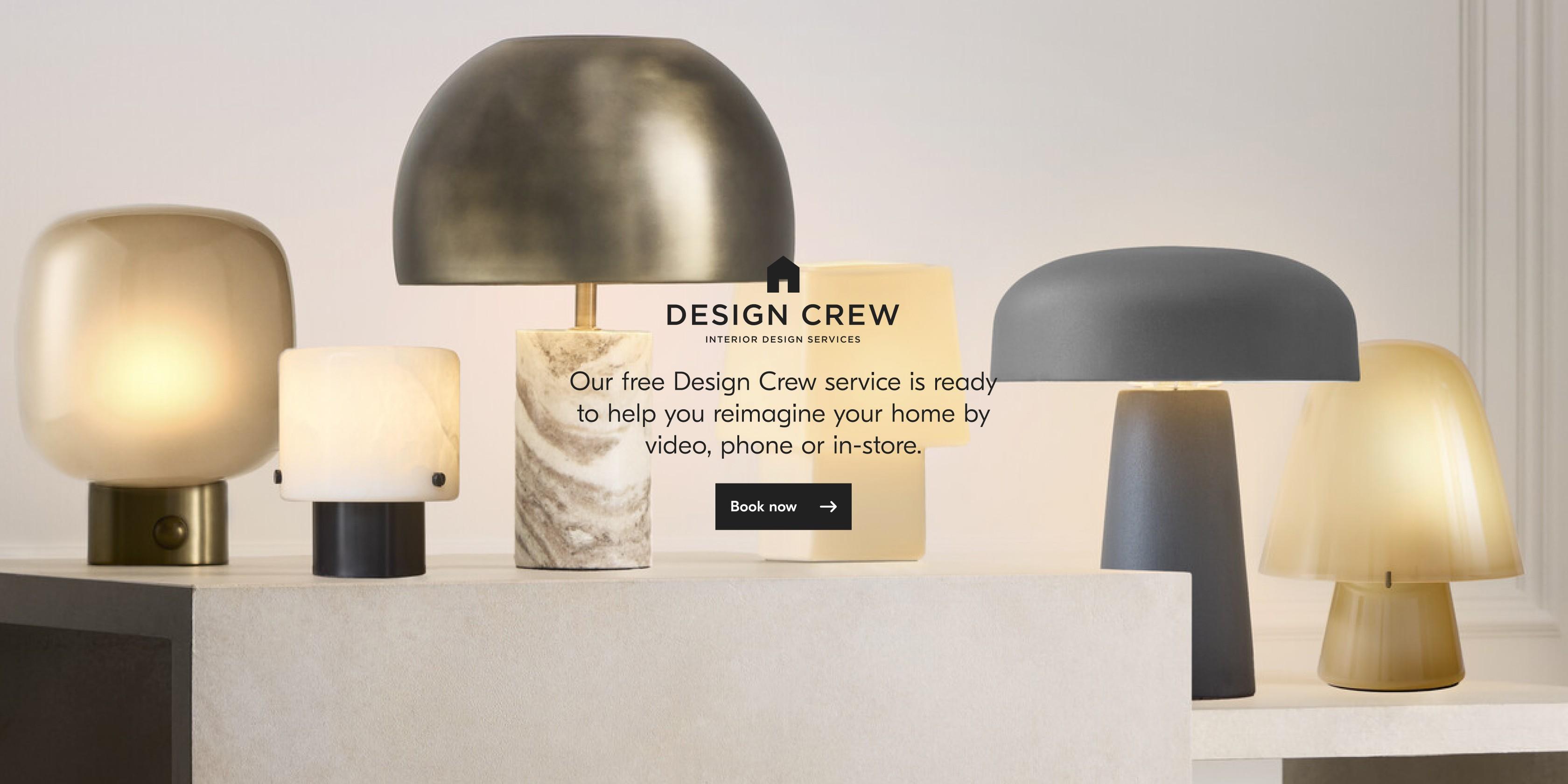 Design Crew - Book now